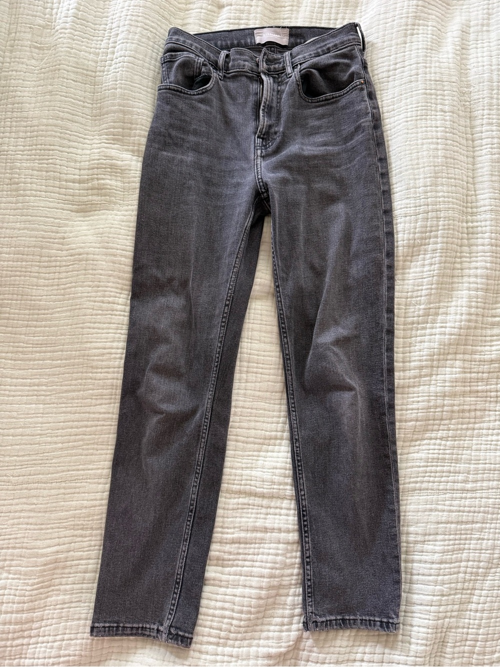 Everlane Charcoal Gray Slim Jeans